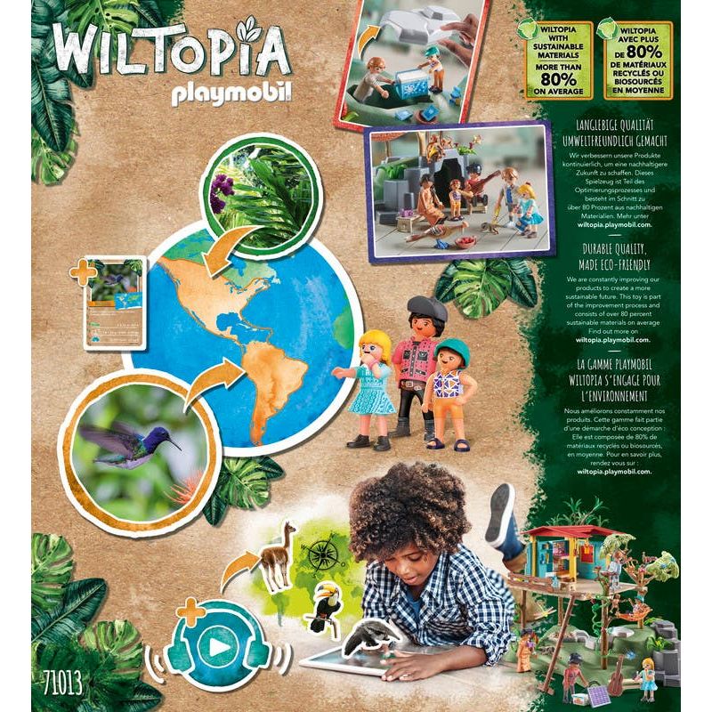 Playmobil-Wiltopia-Casa-del-Arbol-Familiar-71013