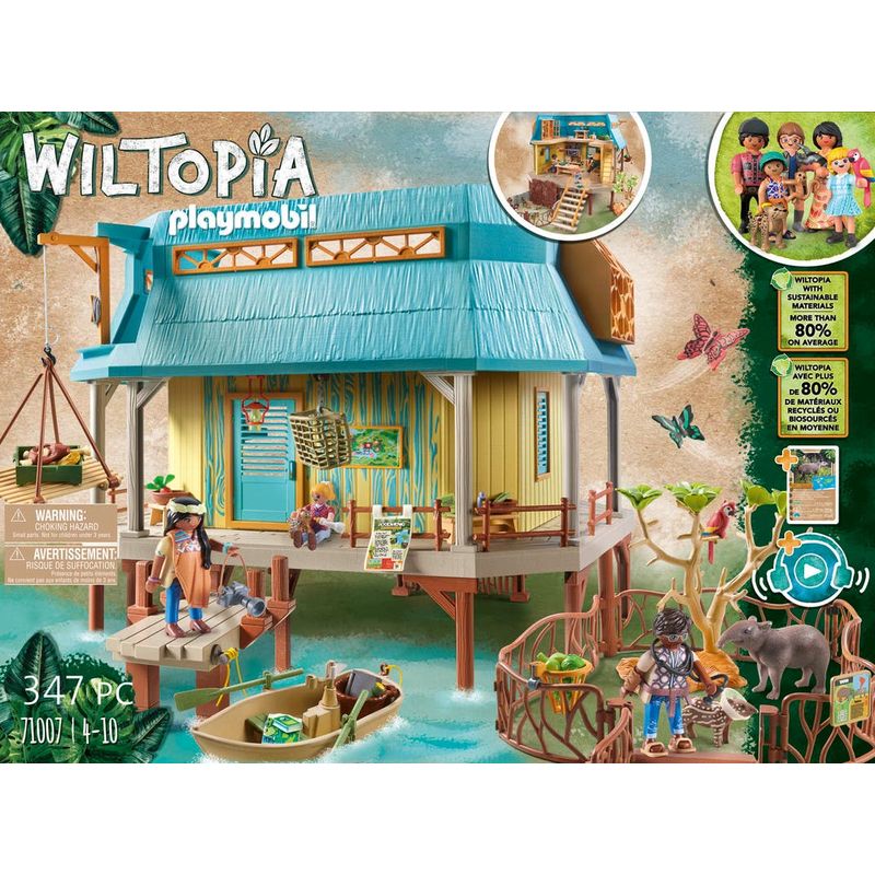 Playmobil-Wiltopia-Centro-de-Cuidados-de-Animales-71007