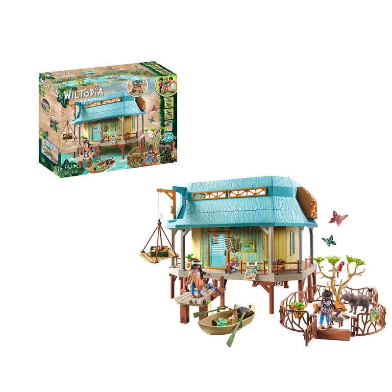 Playmobil-Wiltopia-Centro-de-Cuidados-de-Animales-71007
