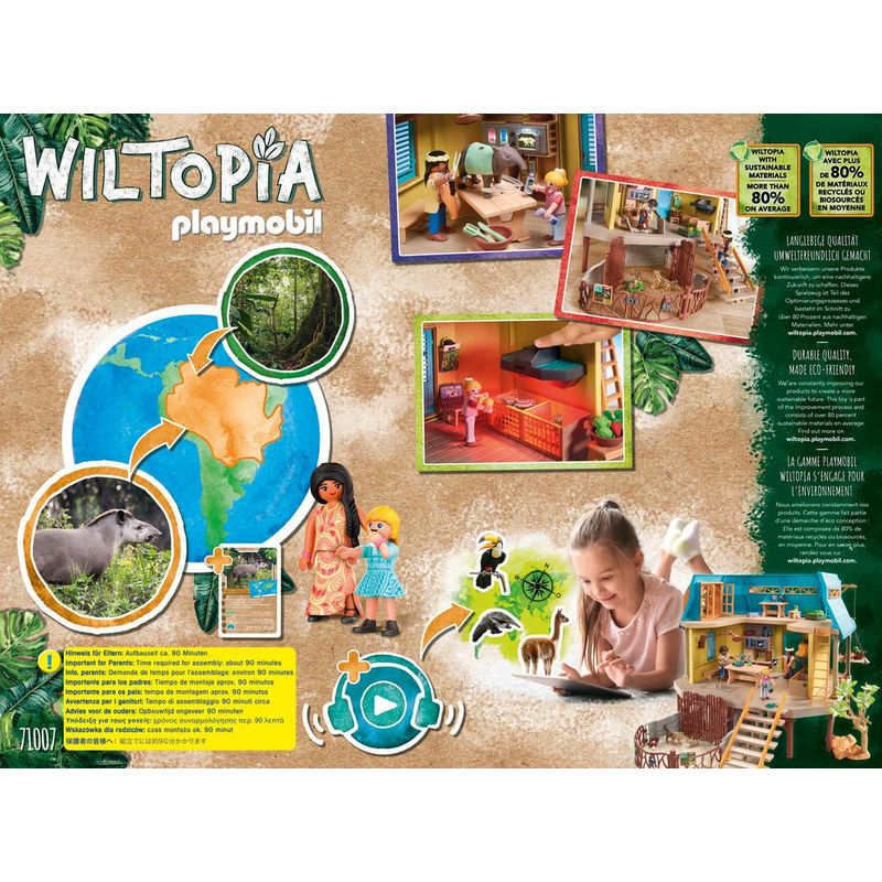 Playmobil-Wiltopia-Centro-de-Cuidados-de-Animales-71007