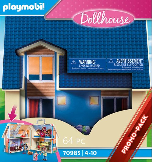 Playmobil City Life Set de Juegos Casa de Muñecas Maletín