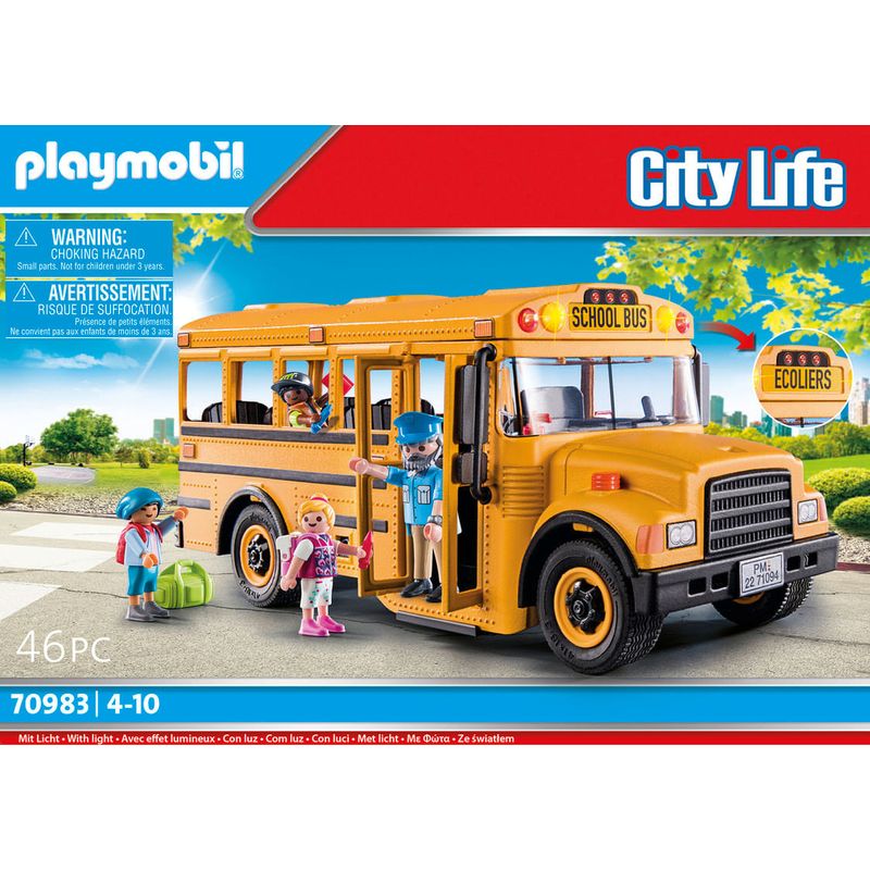 Playmobil-City-Life-Set-de-Juegos-Autobus-Escolar