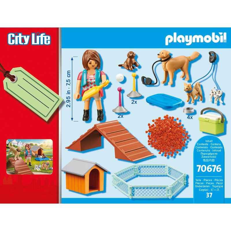 Playmobil-Gift-Sets-Entrenadora-de-Perros-70676