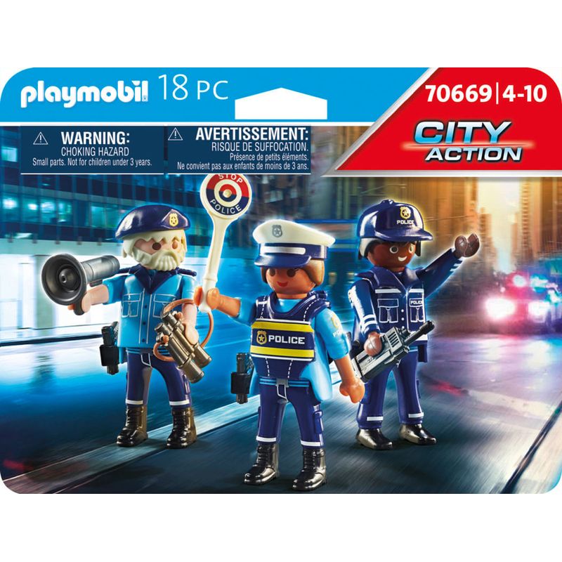 Playmobil-Rescue-Set-de-3-Figuras-Policias