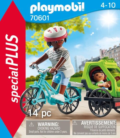 Playmobil Muñeca Mamá en Excursión en Bicicleta