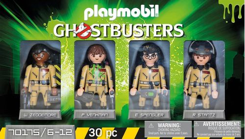 Playmobil Ghostbusters Set de 4 Figuras