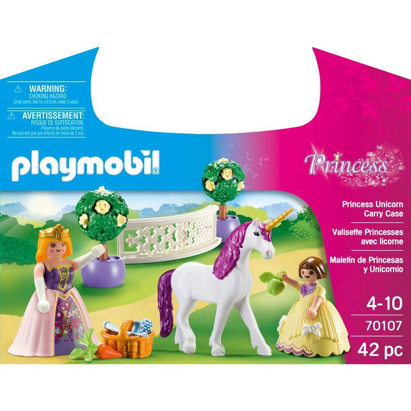 Playmobil-Carrying-Case-Princesas-y-Unicornio-70107