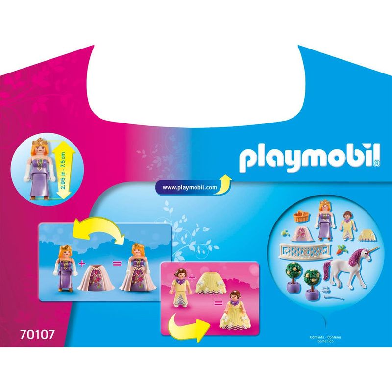 Playmobil-Carrying-Case-Princesas-y-Unicornio-70107