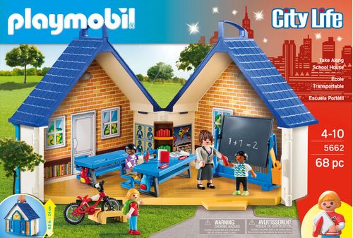Playmobil City Life Escuela Portátil