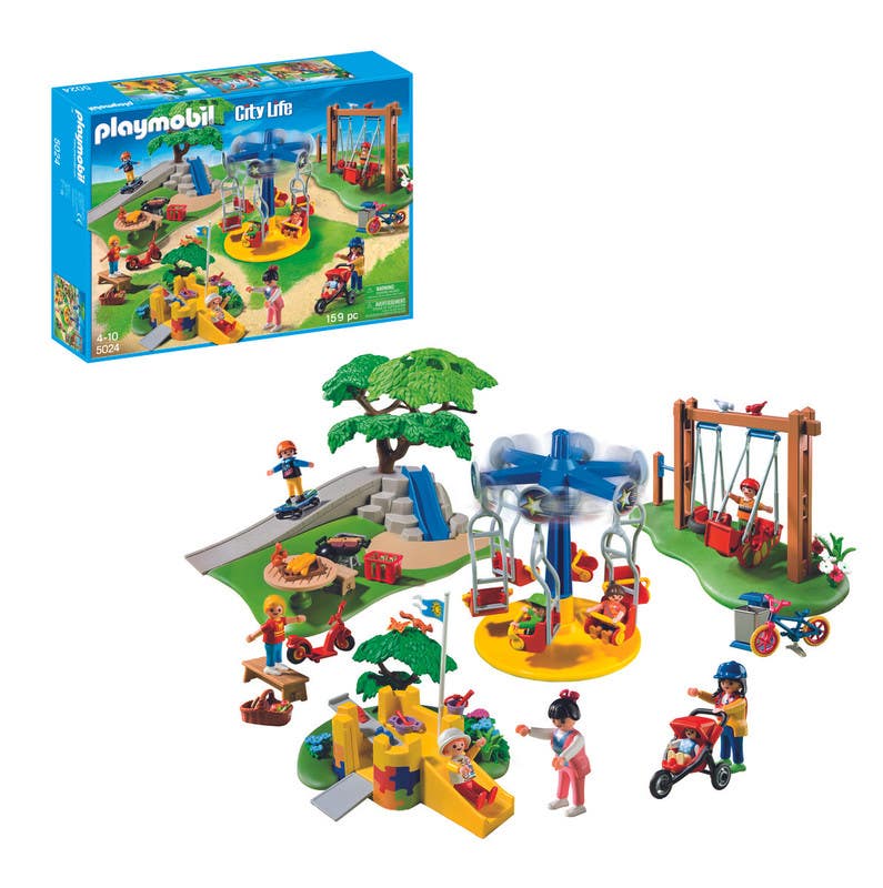 Playmobil Casa Parque Infantil City Life 5024 Playmobil Lego Duplo