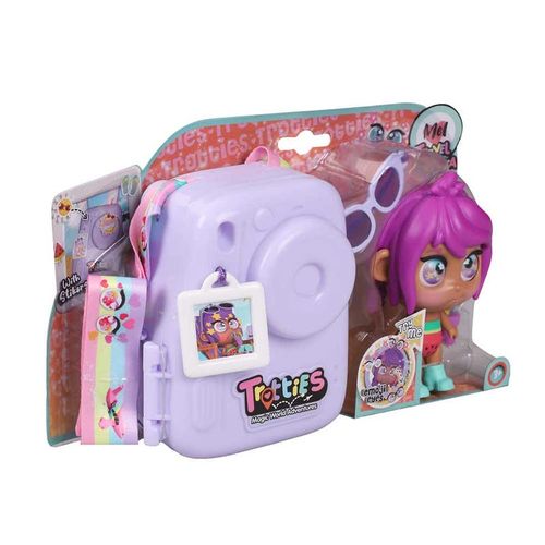 Muñeca Mini Trotties Cámara de Viaje Mel
