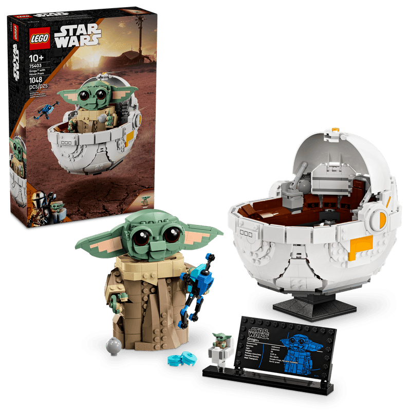 PREVENTA-LEGO-Star-Wars--Grogu™-con-Coche-Flotante-75403