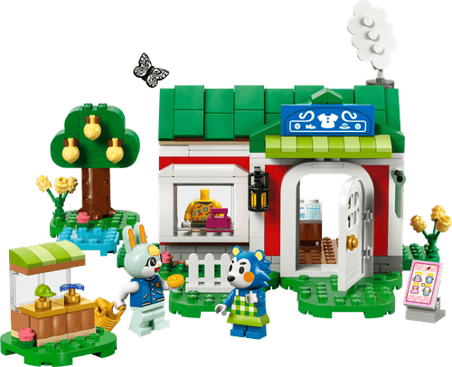 LEGO Animal Crossing Tienda de ropa de las Hermanas Manitas 77055