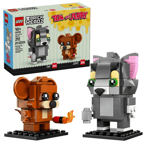 LEGO Merchandise Brick Figuras de Tom y Jerry 40793