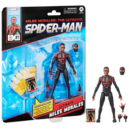 PREVENTA Hasbro Marvel Legends Series Ultimate Miles Morales El Hombre Araña G1591