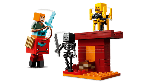 LEGO Minecraft La Batalla de Lava del Inframundo 21266