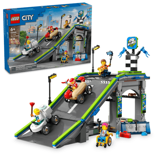 LEGO City Sin Límites: Rampa de Aceleración para Autos de Carreras 60460