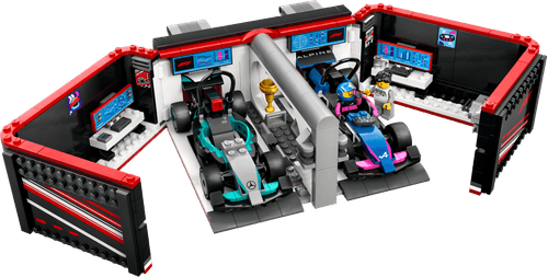 LEGO City Taller de F1® con Autos Mercedes-AMG y Alpine 60444