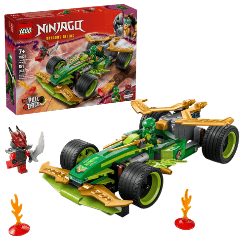 LEGO Ninjago Auto de Carreras con Motor de Carga Manual de Lloyd 71828