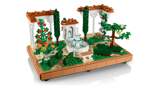 LEGO Icons Jardín con Fuente 10359