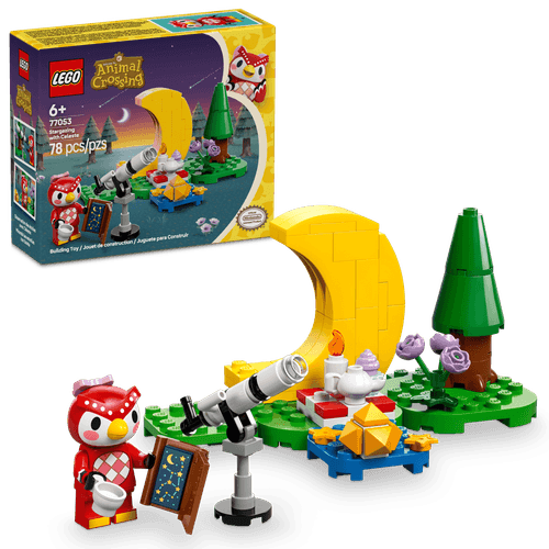 LEGO Animal Crossing Mirando las estrellas con Estela 77053