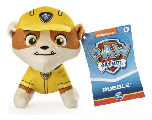 Paw Patrol Mini Peluche de Rubble