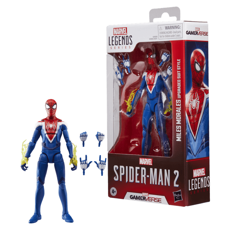 PREVENTA--Hasbro-Marvel-Legends-Series-Spiderman-2-Miles-Morales-Upgraded-suit-style-G0835