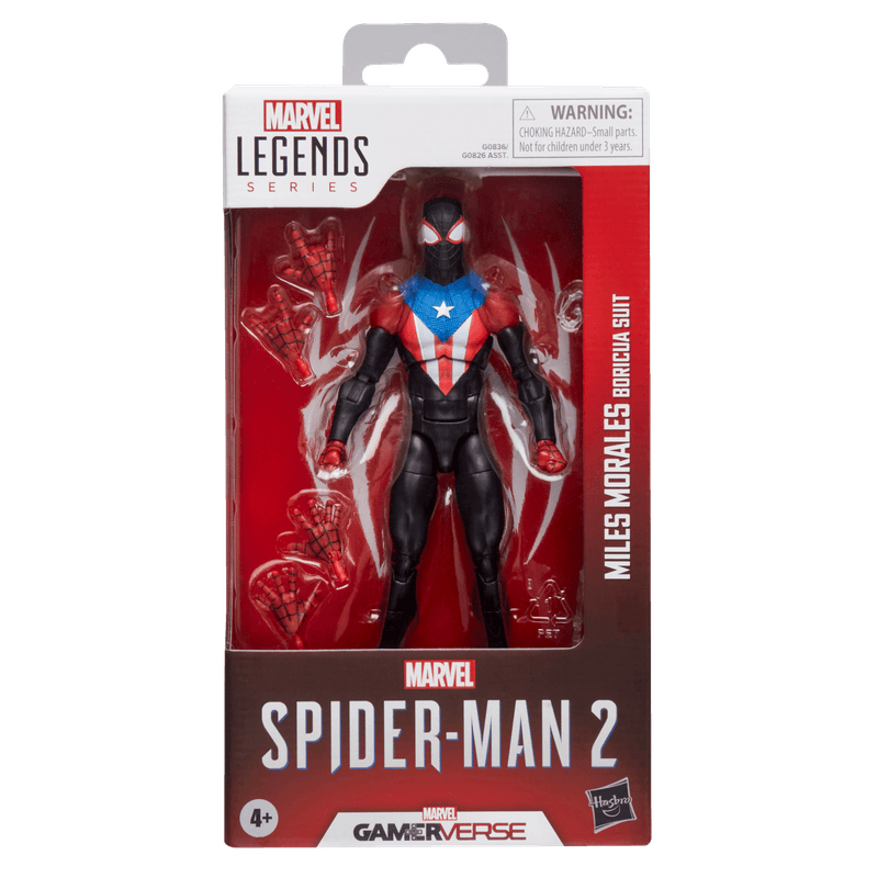 PREVENTA--Hasbro-Marvel-Legends-Series-Spiderman-2-Miles-Morales-Boricua-Suit-G0836