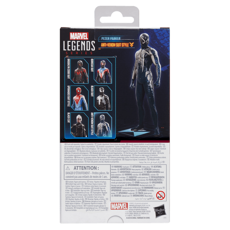 PREVENTA--Hasbro-Marvel-Legends-Series-Spiderman-2-Anti-Venom-Suit-Style-G0837