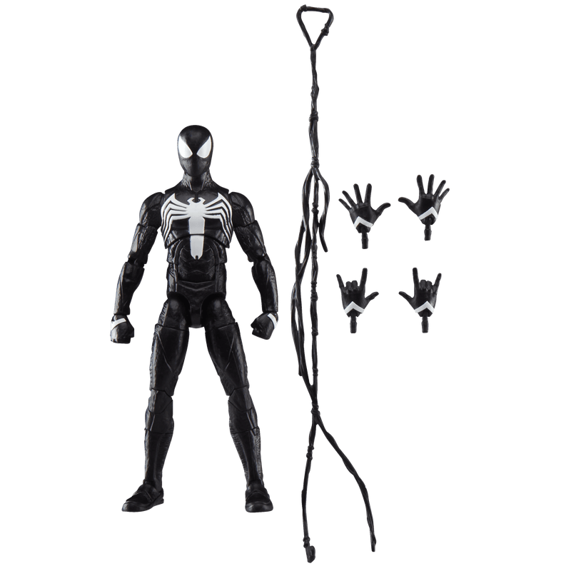 PREVENTA--Hasbro-Marvel-Legends-Series-Spiderman-2-Peter-Parker-Black-Suit--G0834