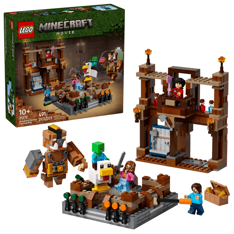 LEGO Minecraft El Ring de Combate de la Mansión del Bosque 21272