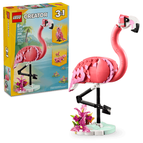 LEGO Creator Fauna Salvaje: Flamingo Rosa 31170