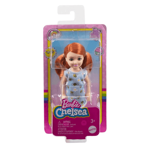Barbie Club Chelsea Muñeca de playa, Con Vestido Abejas