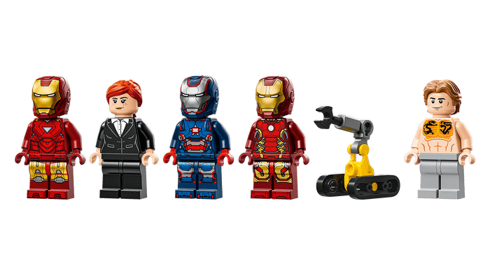 Juguete Todos Los Trajes De Iron Man De Lego LEGO®Marvel Super