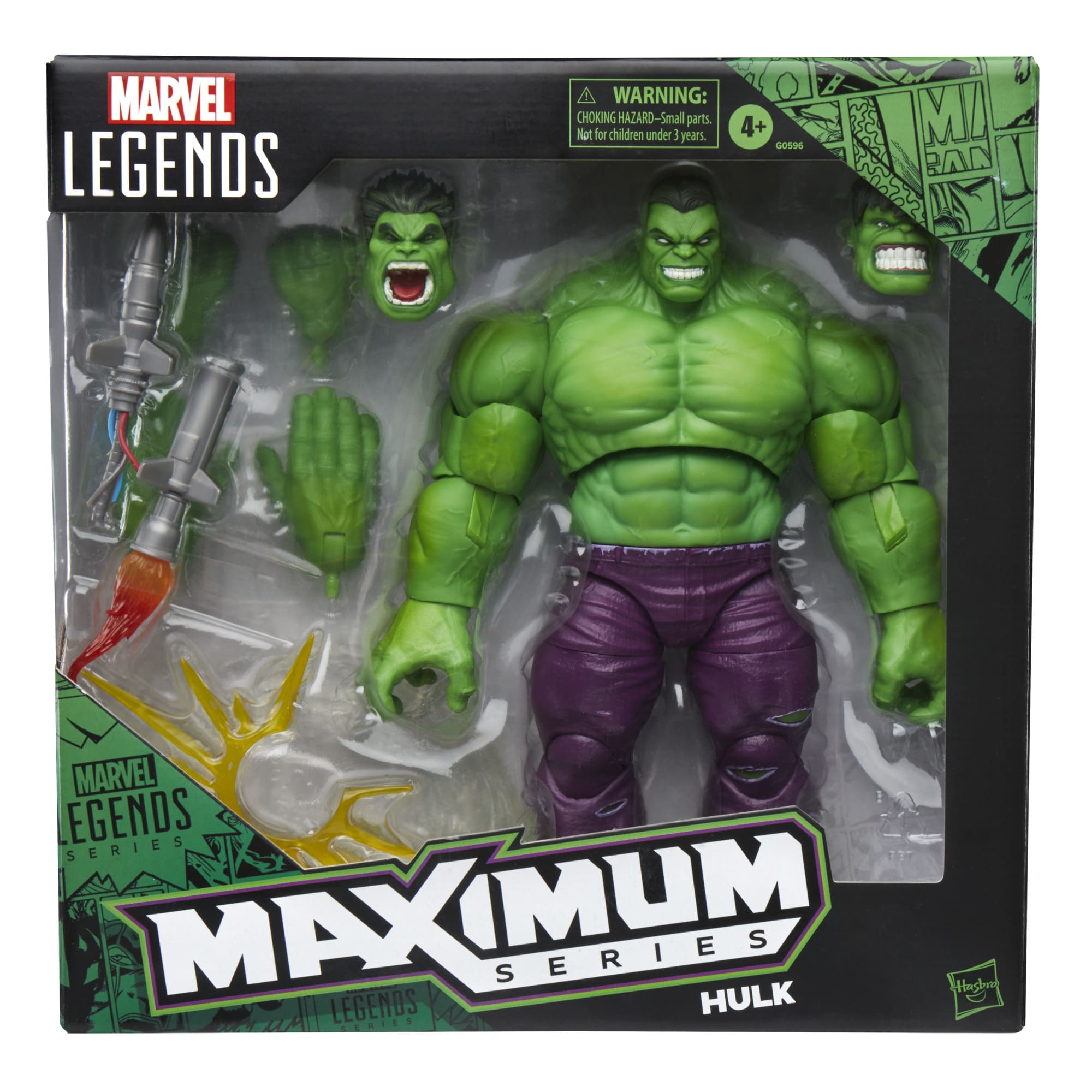 Legends Hulk Action Figure Juguete Hulk Hasbro Hasbro Marvel