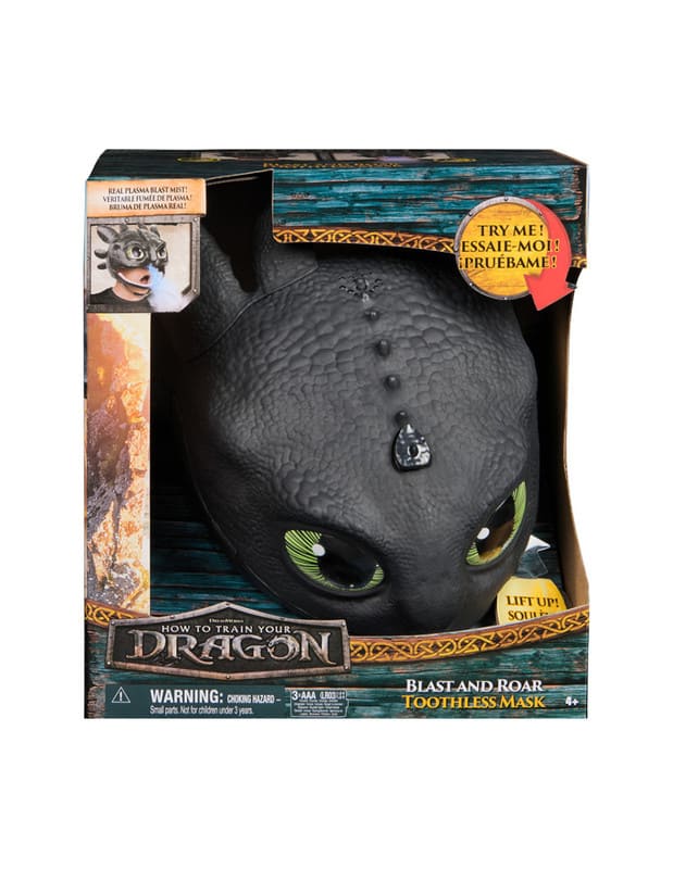 Mascara Como Entrenar a tu Dragón 4