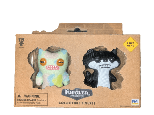 Fuggler Collectible  2 pack Munch Tie-Dye & Fox Black Chase  FUG01000