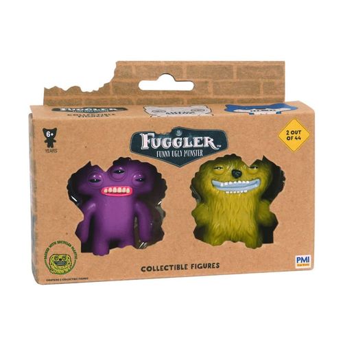 Fuggler Collectible  2 pack Alien Purple & Mcgoo Green  FUG01000