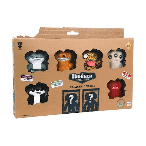 Famosa Fuggler collectible figures 8 pack Deluxe box  FUG06000-01