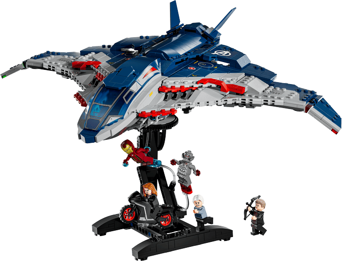 LEGO Super Heroes Marvel Quinjet de Avengers: Era de Ultrón 76325