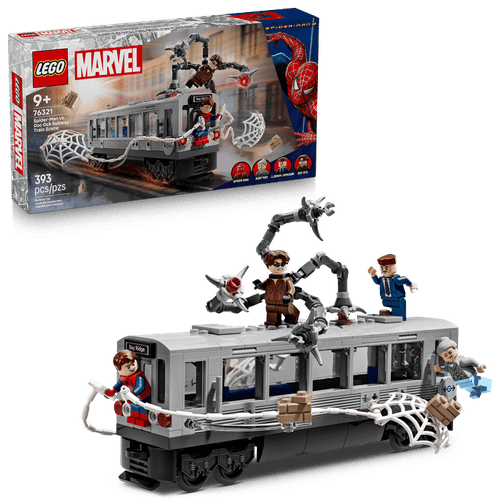 LEGO Super Heroes Marvel Spider-Man vs. Doc Ock: Escena del Tren Subterráneo 76321