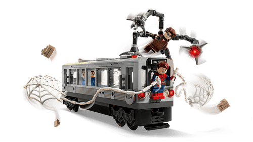 LEGO Super Heroes Marvel Spider-Man vs. Doc Ock: Escena del Tren Subterráneo 76321