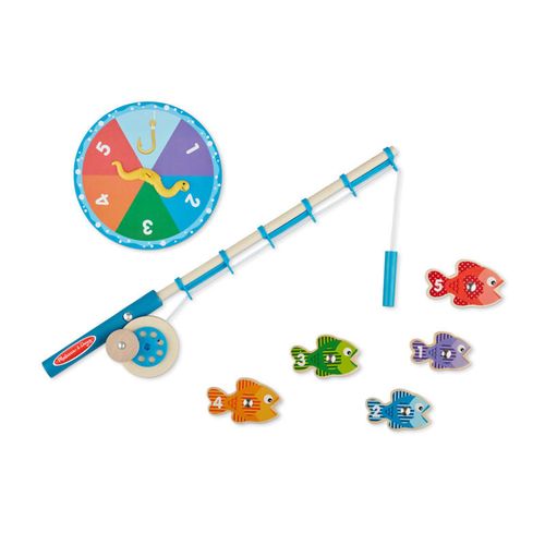 Melissa & Doug Juego De Pesca Cuenta Y Atrapa 6073048