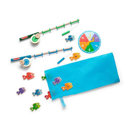 Melissa & Doug Juego De Pesca Cuenta Y Atrapa 6073048