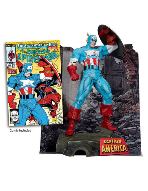 Mcfarlane Marvel Collection Captain America By Tod 6074993