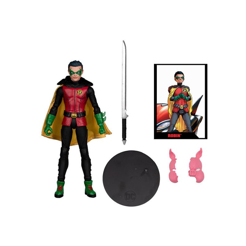 Mcfarlane-Dc-Direct--Figure-With-Comic-Robin-Damian-6075231