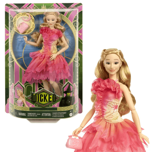 Mattel Wicked Muñeca Glinda Fashion Doll Universal Pictures HTX63