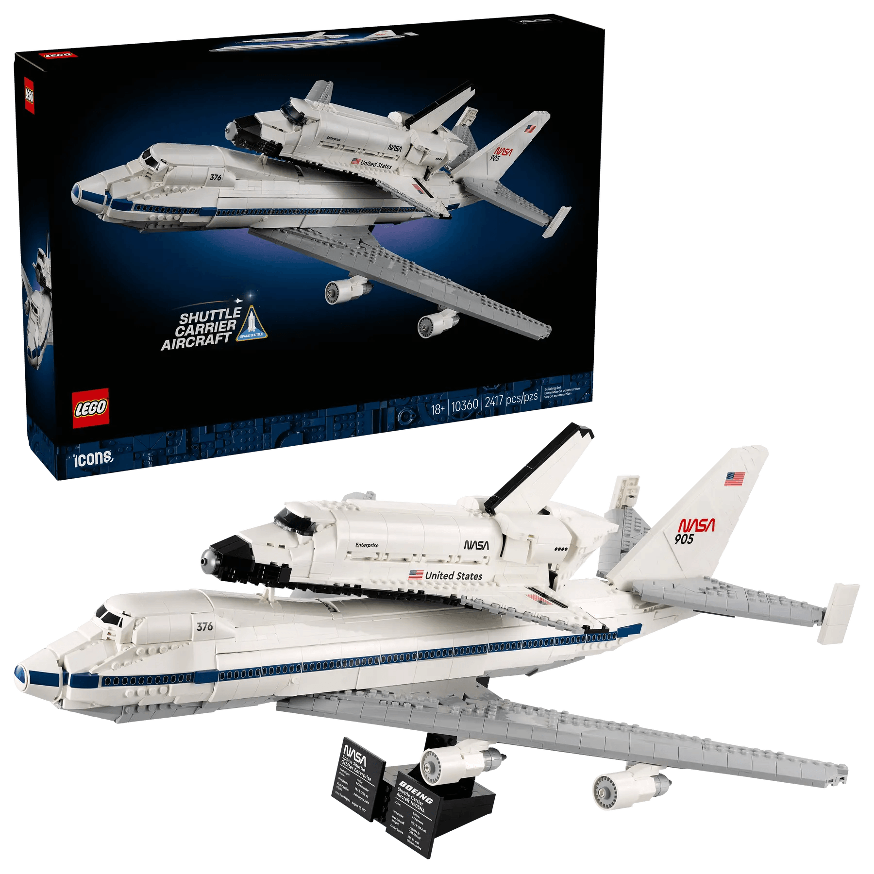 PREVENTA LEGO Icons Space Shuttle Discovery & Sca 10360 - Tienda ...