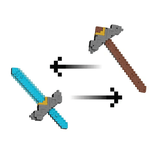 Minecraft La Película Juguete Arma de Batalla JFR72