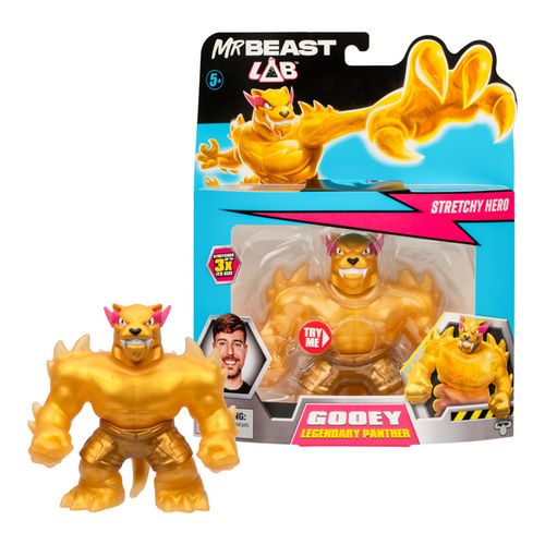Mr Beast Lab  Stretchy Hero Gooey  Legendary Panther 24770